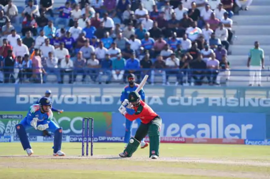 એશિયા કપ 2025: સુપર ઓવરમાં ભારત-A બહાર, બાંગ્લાદેશ-A ફાઇનલમાં પ્રવેશ્યું