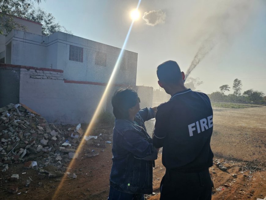 ગોધરા લો કોલેજની NSS શિબિરમાં સેવાકાર્ય: ગોવિંદી શાળાના બાળકોનું કરાયું હેલ્થ ચેકઅપ, વિદ્યાર્થીઓને અપાઈ ફાયર સેફ્ટીની લાઈવ ટ્રેનિંગ